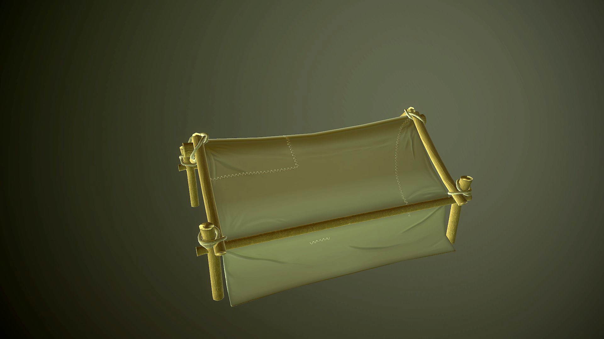 Lowpoly tent model with 4 different texture maps. Maps are 2k and 4k for Arnold and Unity.