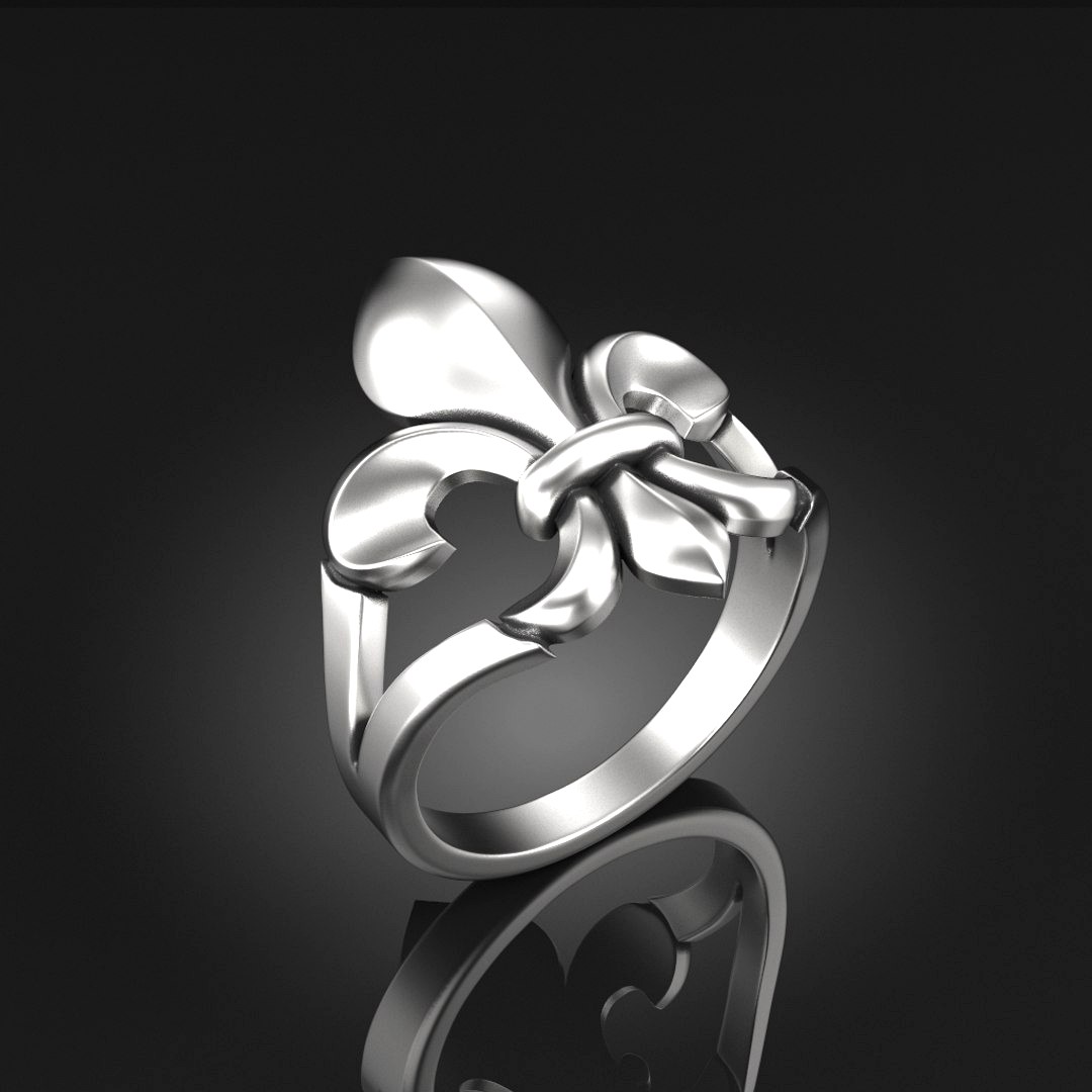 Lily Ring print