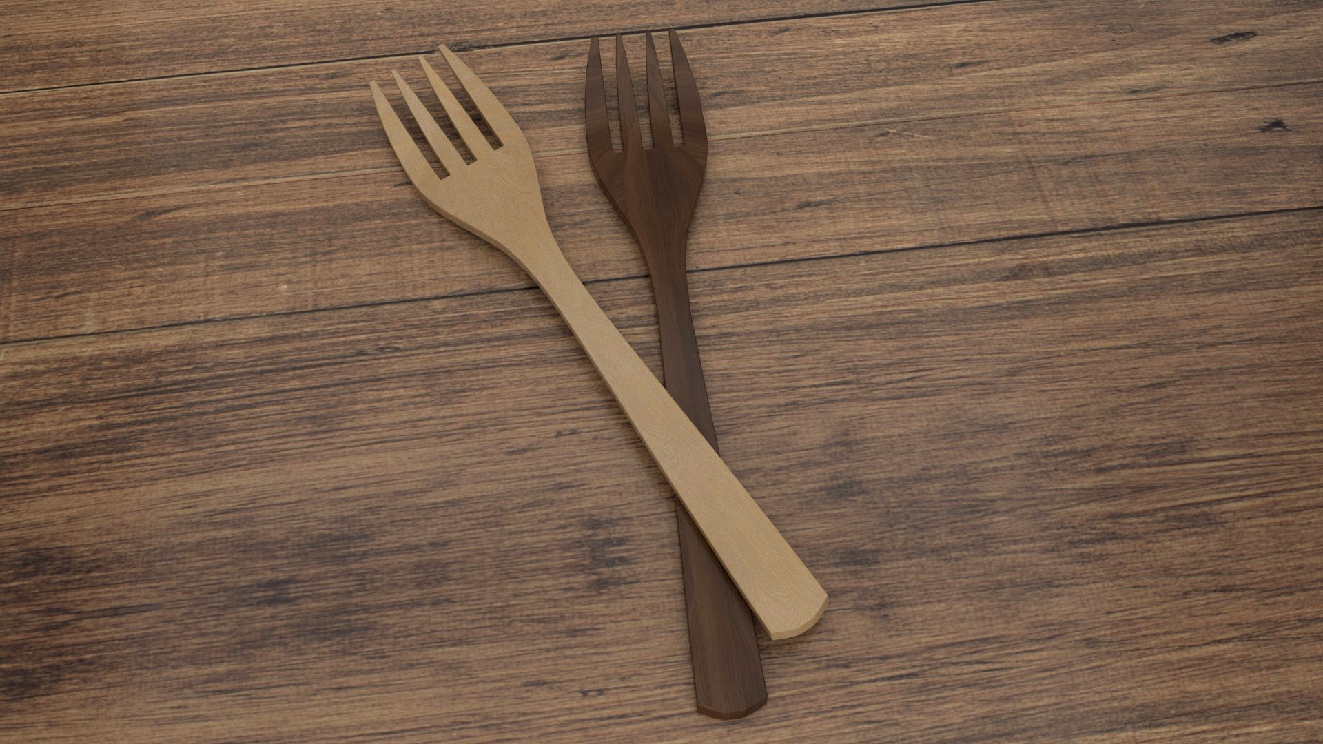 Wooden Fork