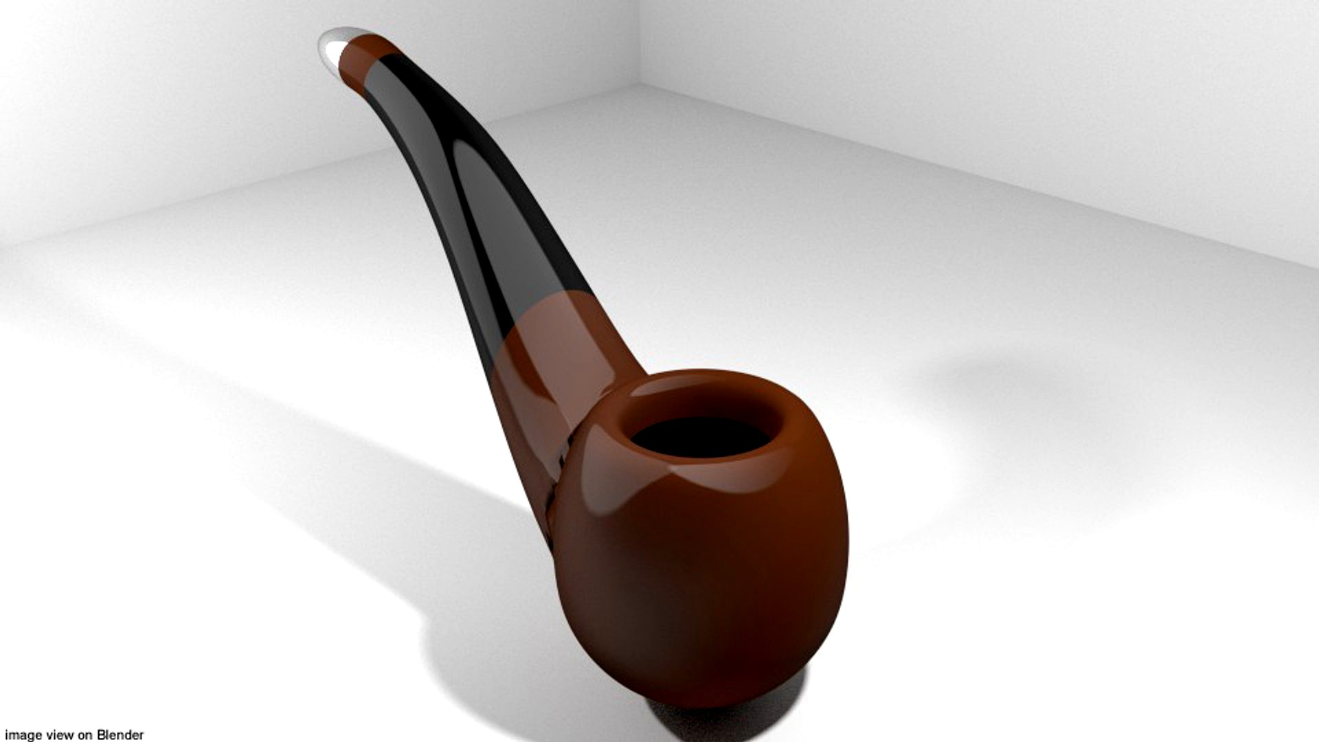 Smoking Pipe - Bent