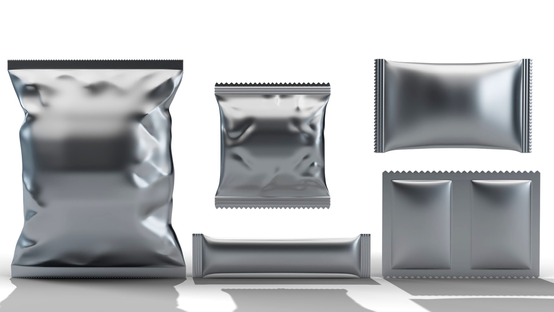 Foil Snack Packaging 5 in 1