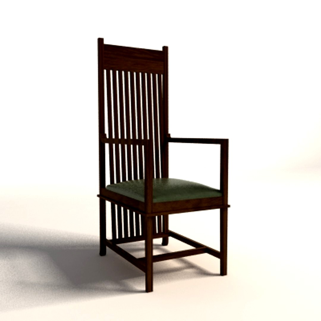 Frank Lloyd Wright Dana Thomas Armchair