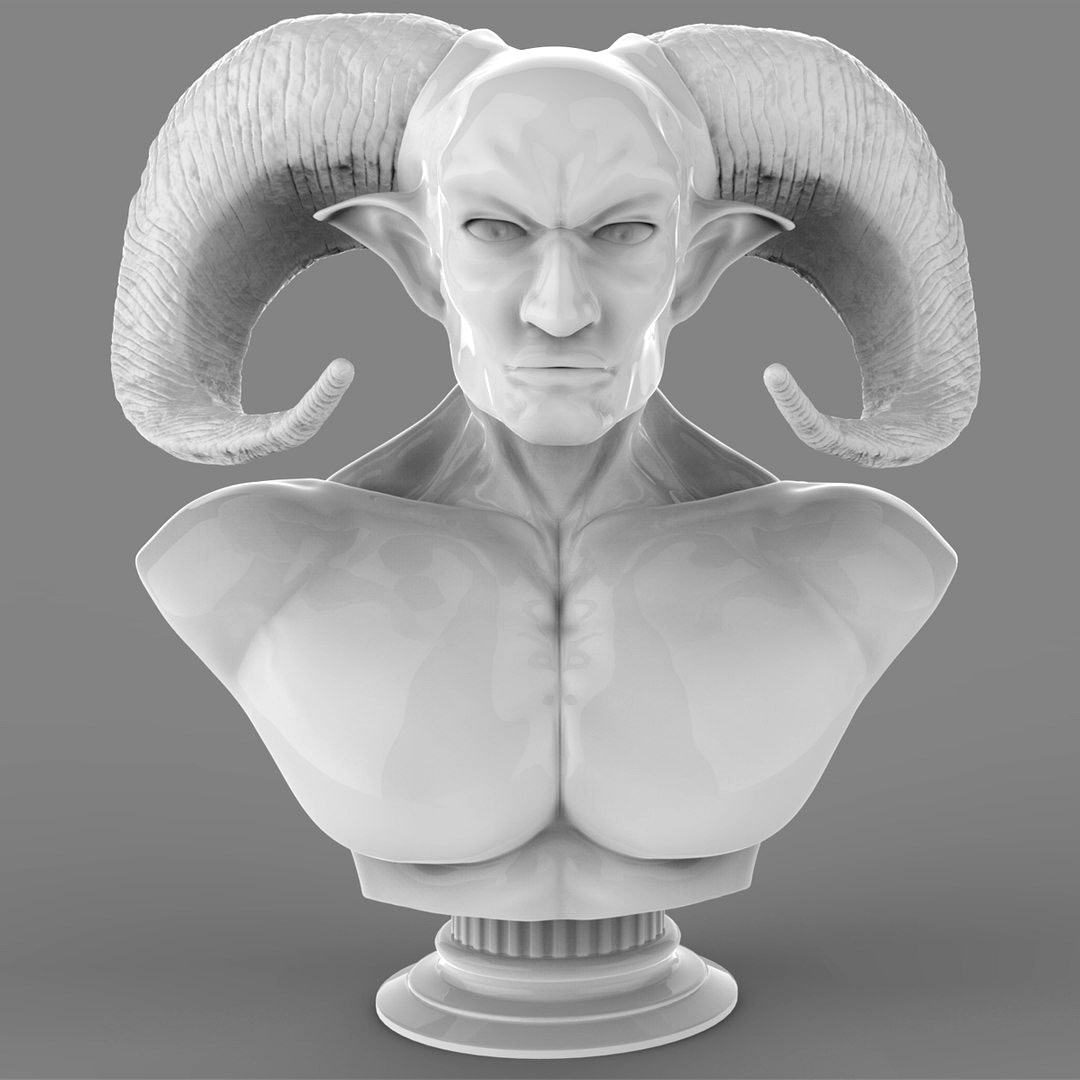 Demon bust