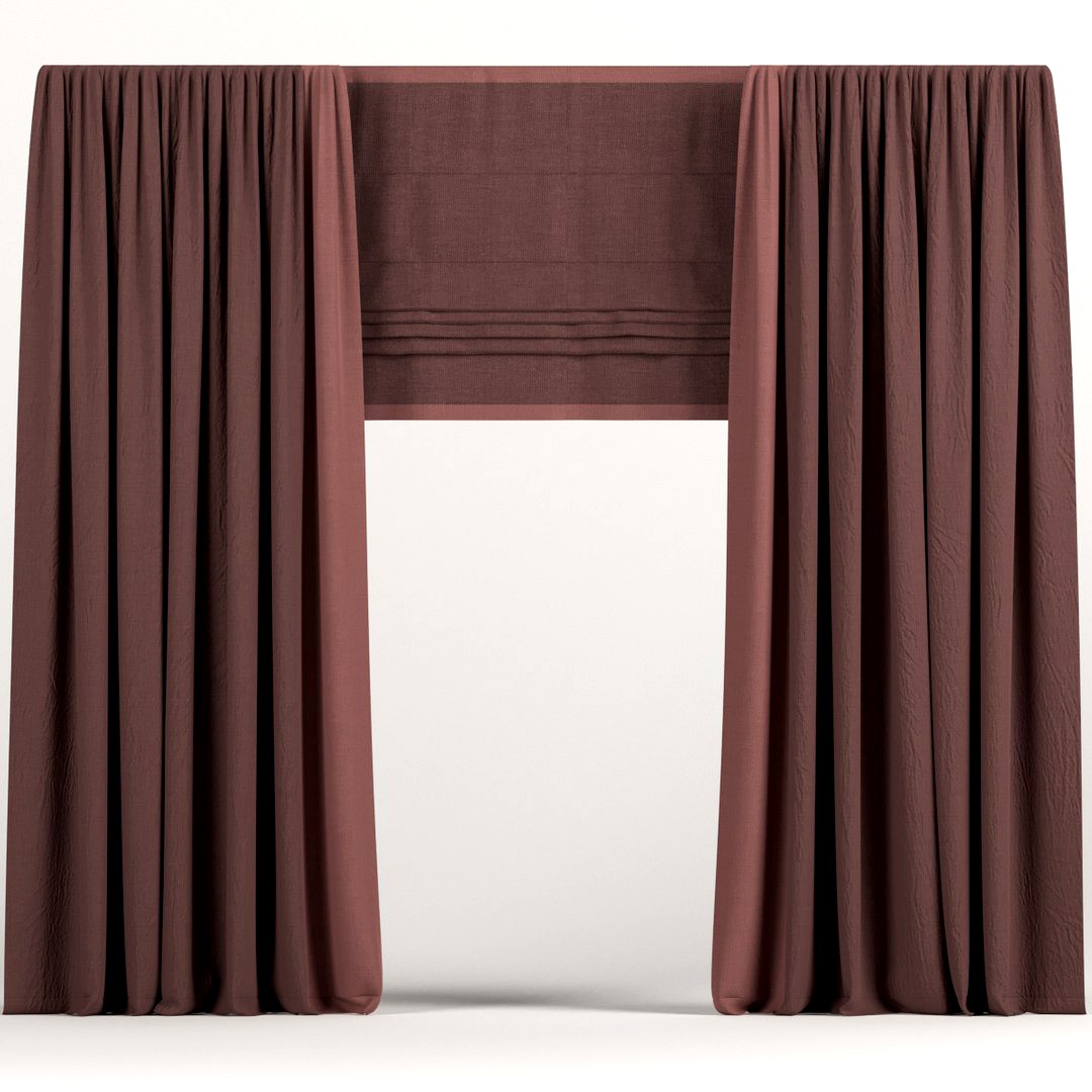 Curtains with Roman