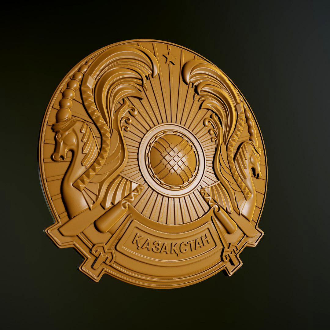 emblem Kazakhstan