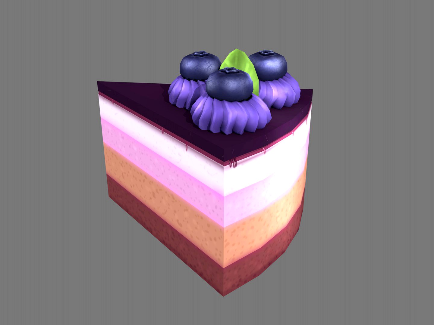 Blueberry Pie Slice
