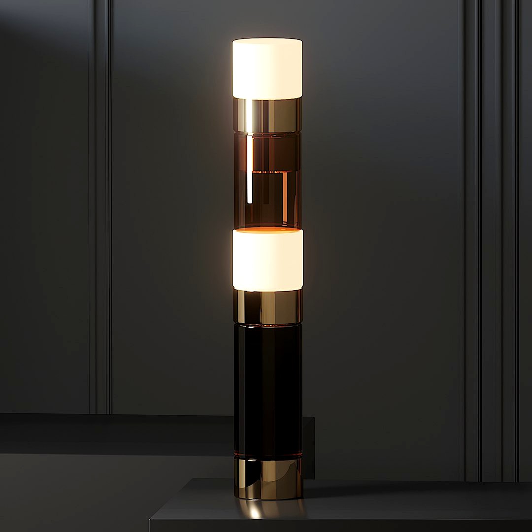 Stacking D Floor Lamp By Rockwell Group