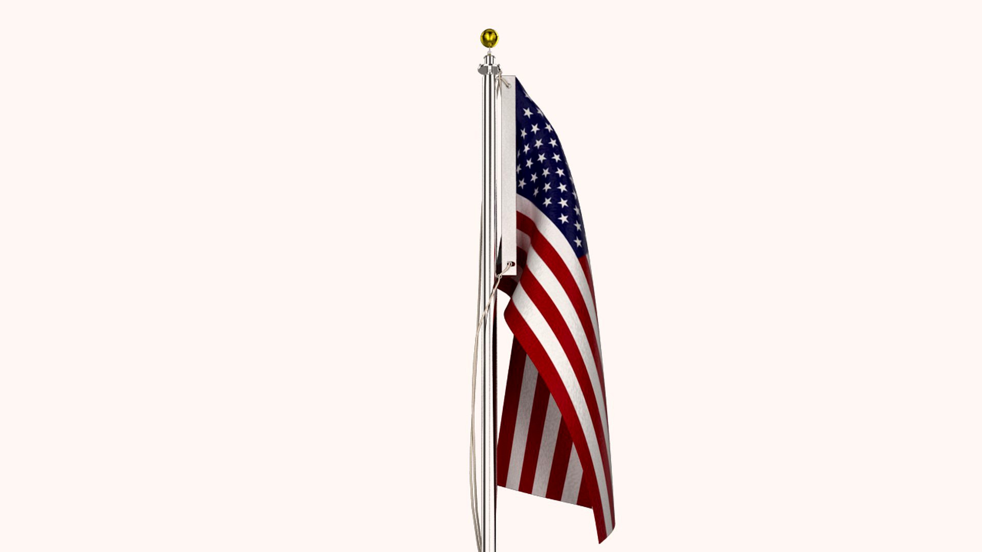 USA Flag Pole