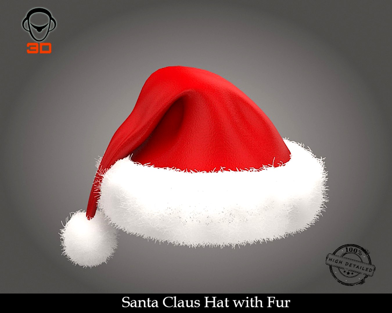 Santa Claus Hat with Fur