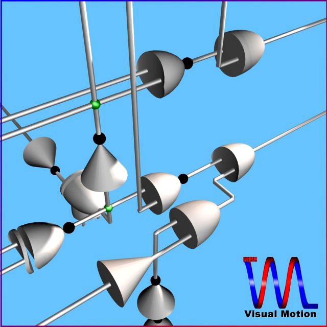 Logic Schematic Symbol Collection 3D Model