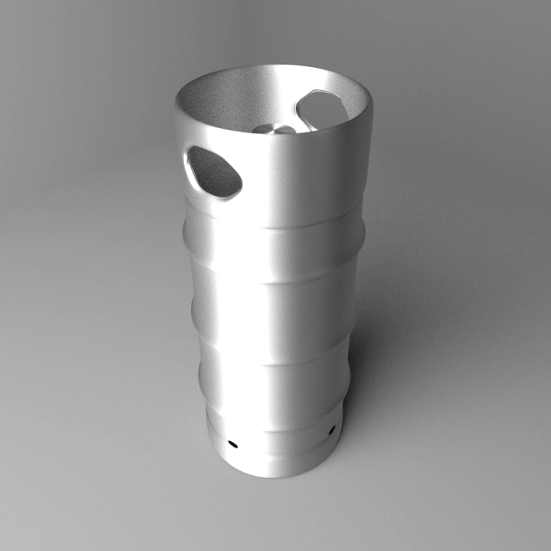 Barrel Slim Steel 7 Gallons