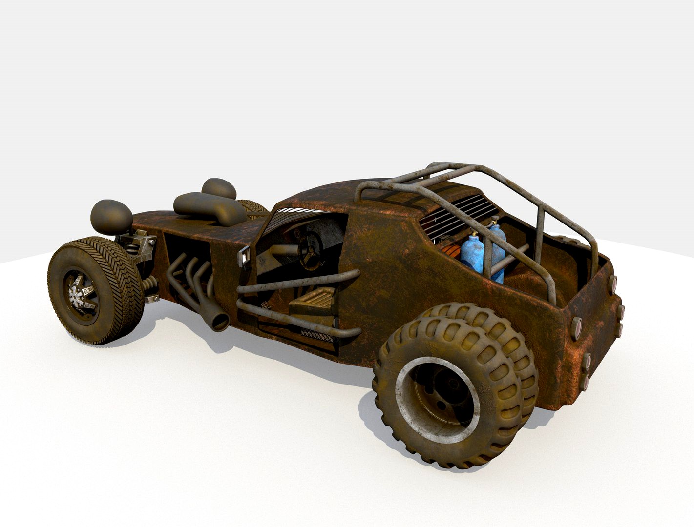 Post Apocalyptic car