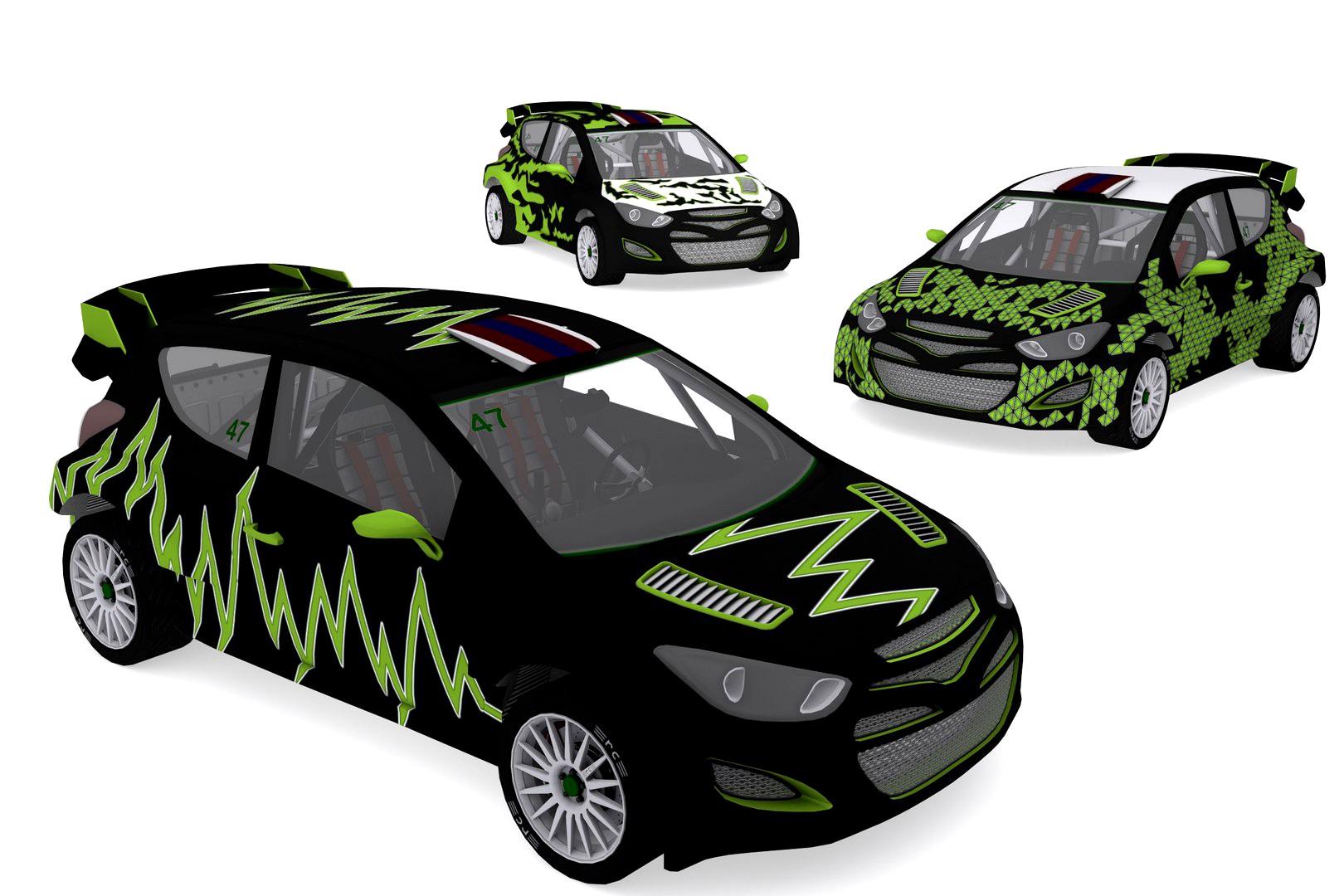 custom design rally car 02