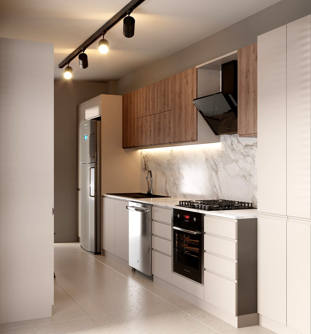 Modern Kitchen Scene