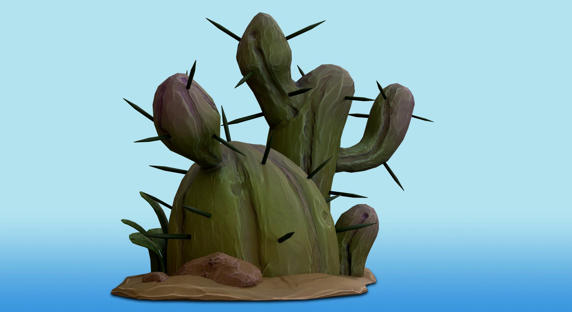 Cartoon Cactus v3