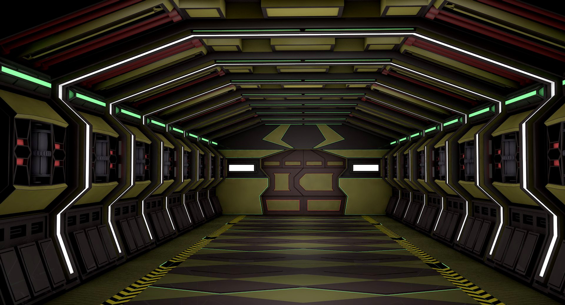 Sci fi interior