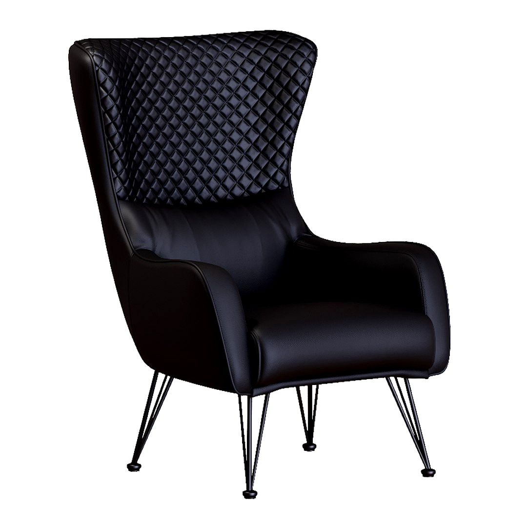 ARMCHAIR DIVANO ROMA FURNITURE ARM39-PU