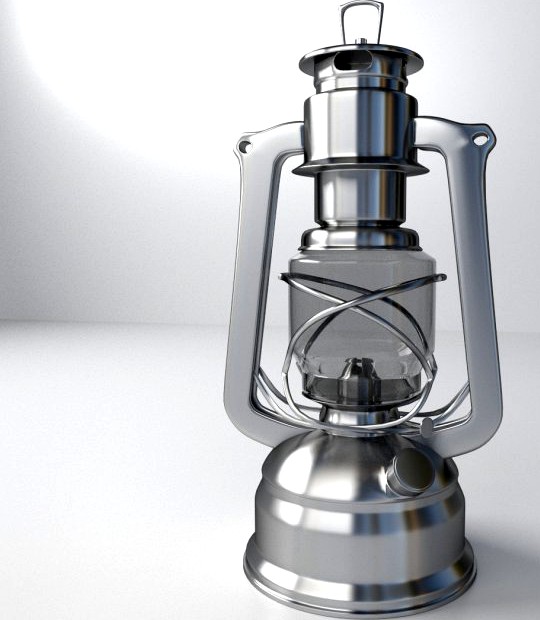 Storm Lantern 3D Model