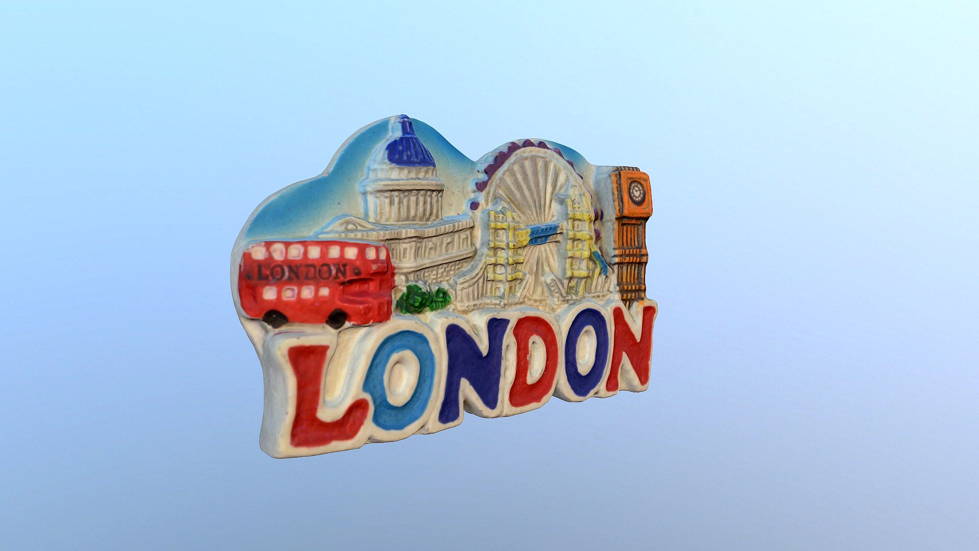 City London England magnet souvenir