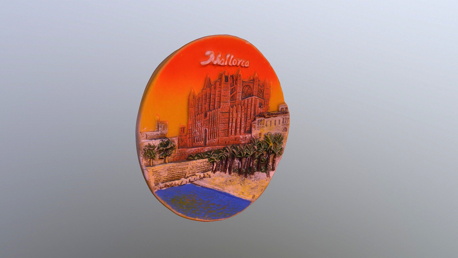 Island Mallorca Spain magnet souvenir (fridge) model