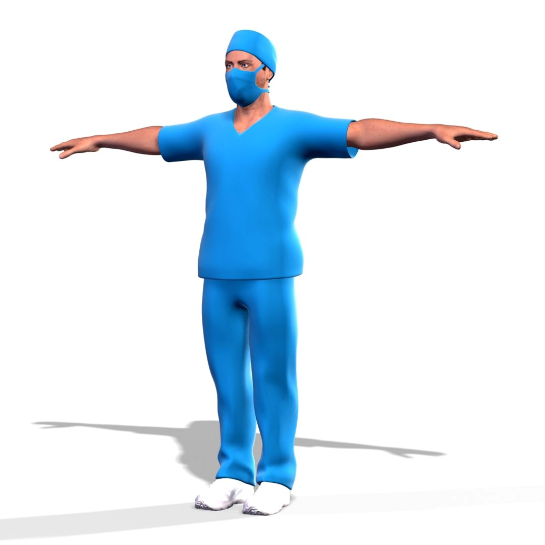 Male Nurse Vet Doctor DR