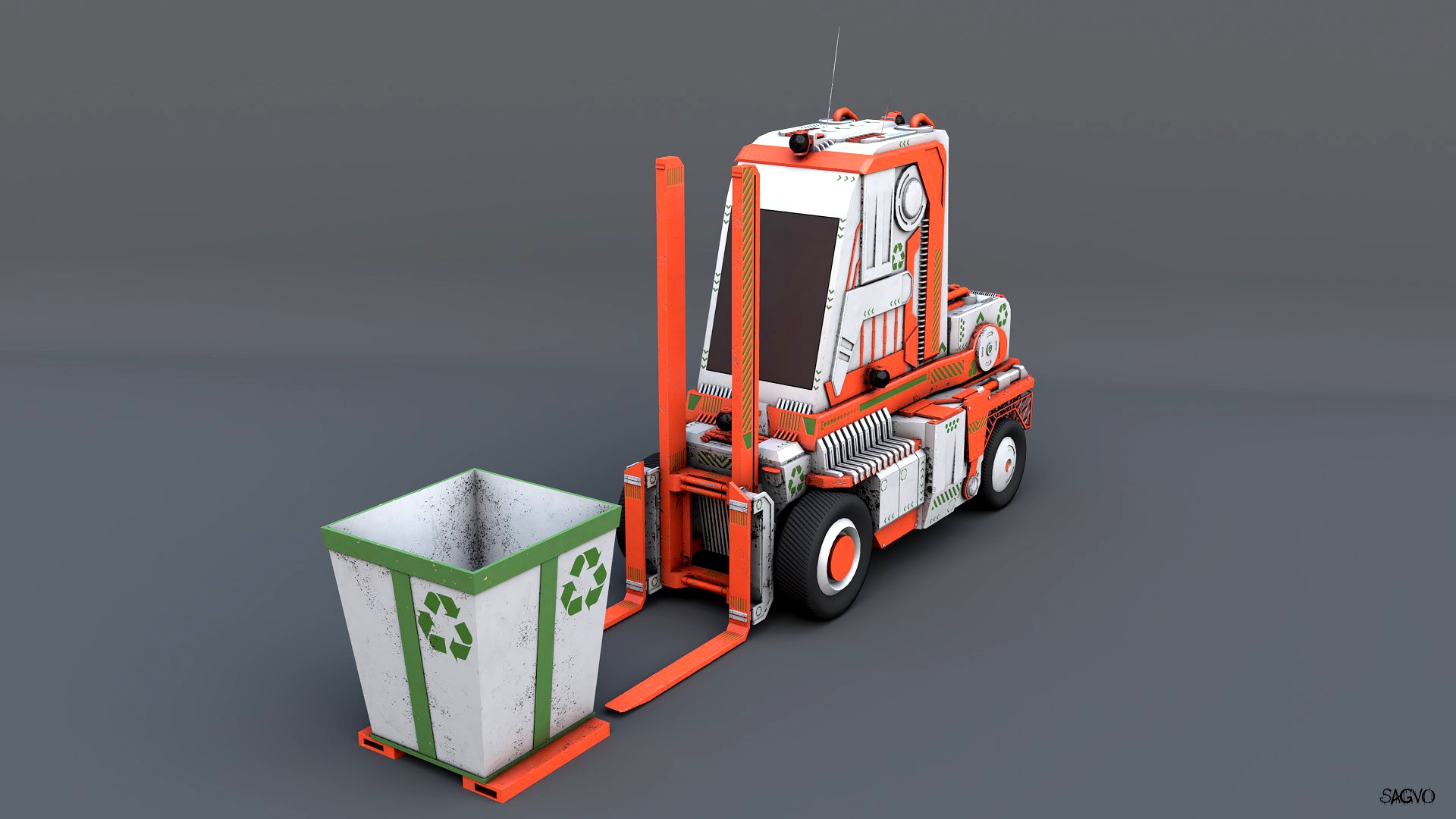 SCI-FI Forklift
