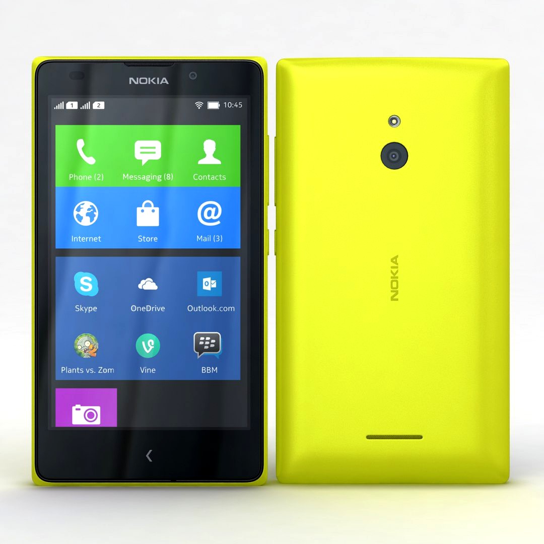 Nokia XL and XL Dual Yellow