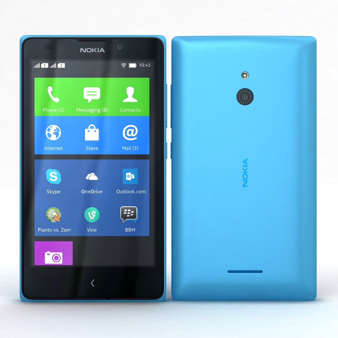 Nokia XL and XL Dual Cyan