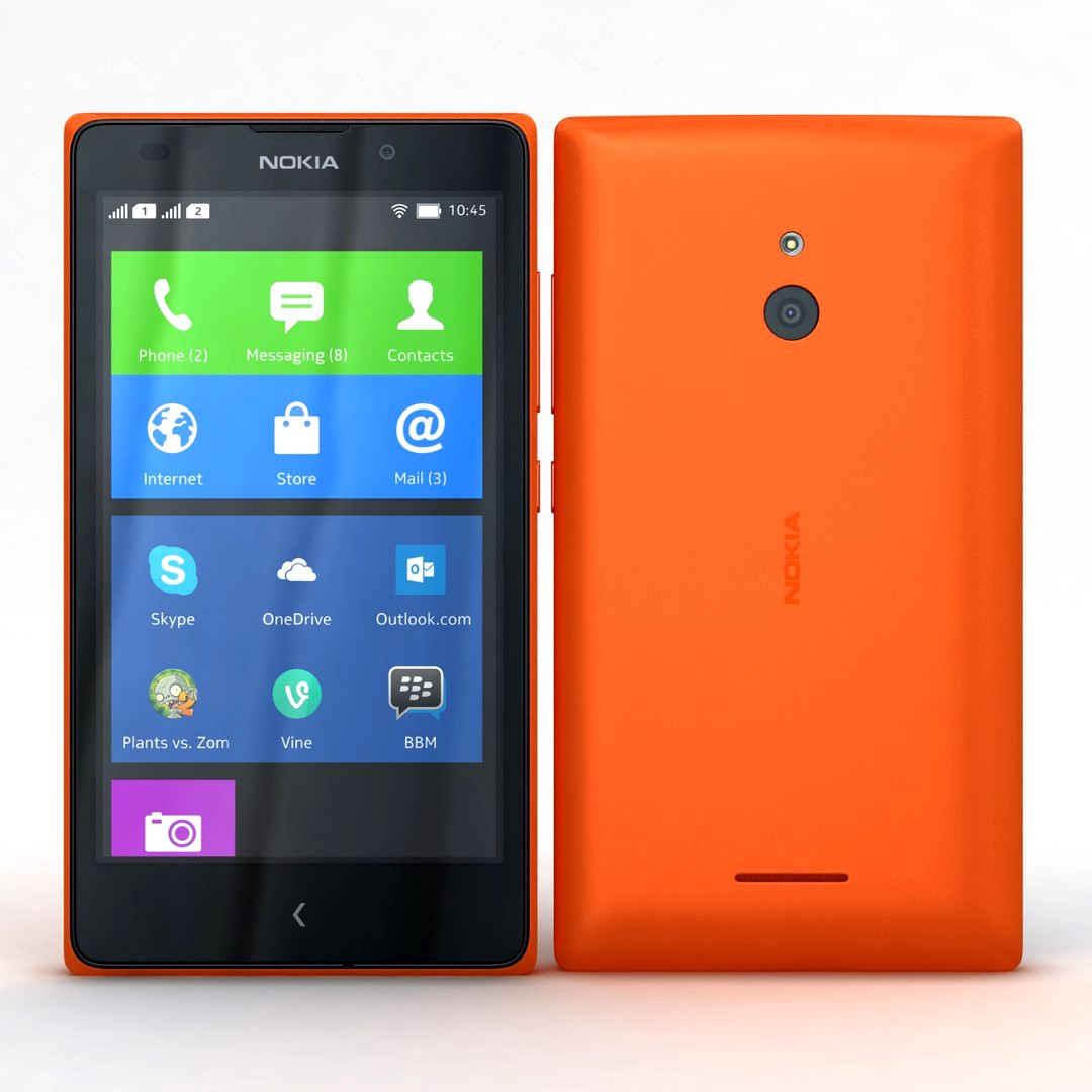Nokia XL and XL Dual Orange