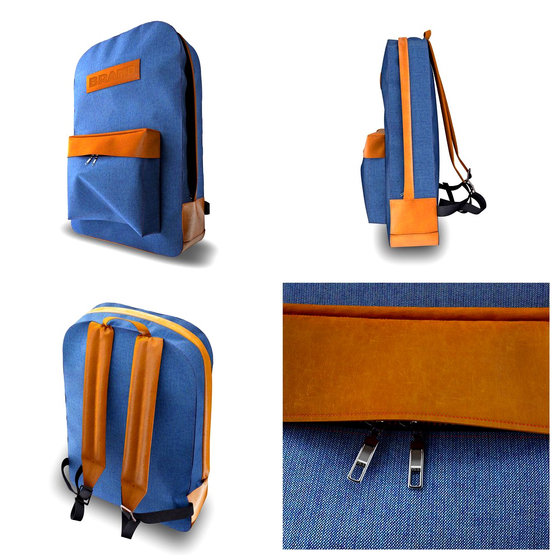 Backpack 3d Model