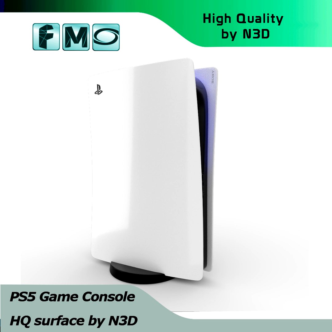 Playstation PS5  Quality  3D Model