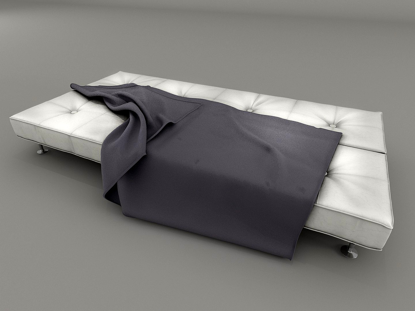 Damier rectangular sofa edra