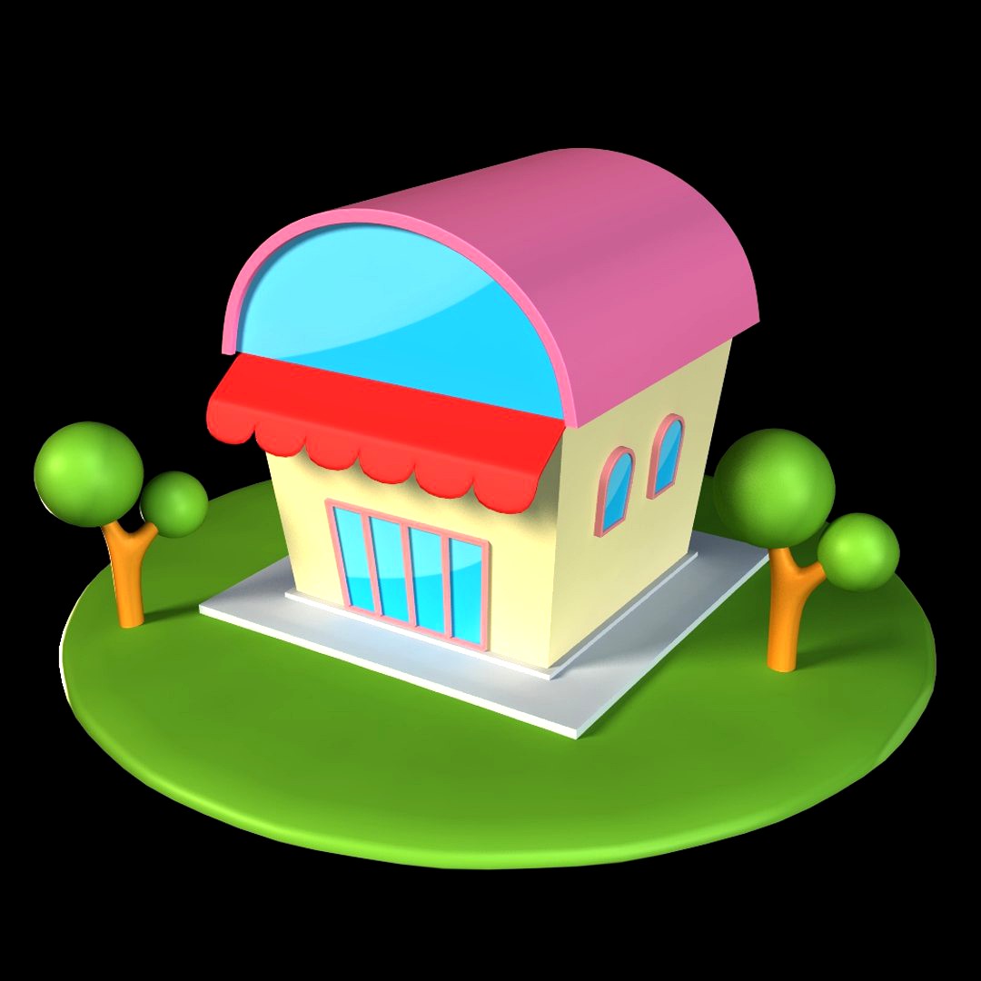 Cartoon home B1
