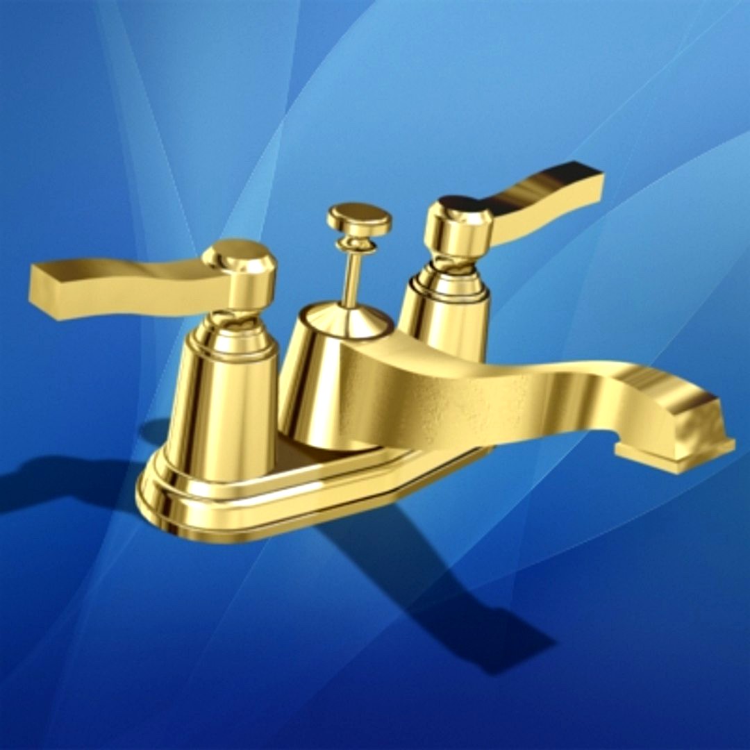Polished Brass Faucet