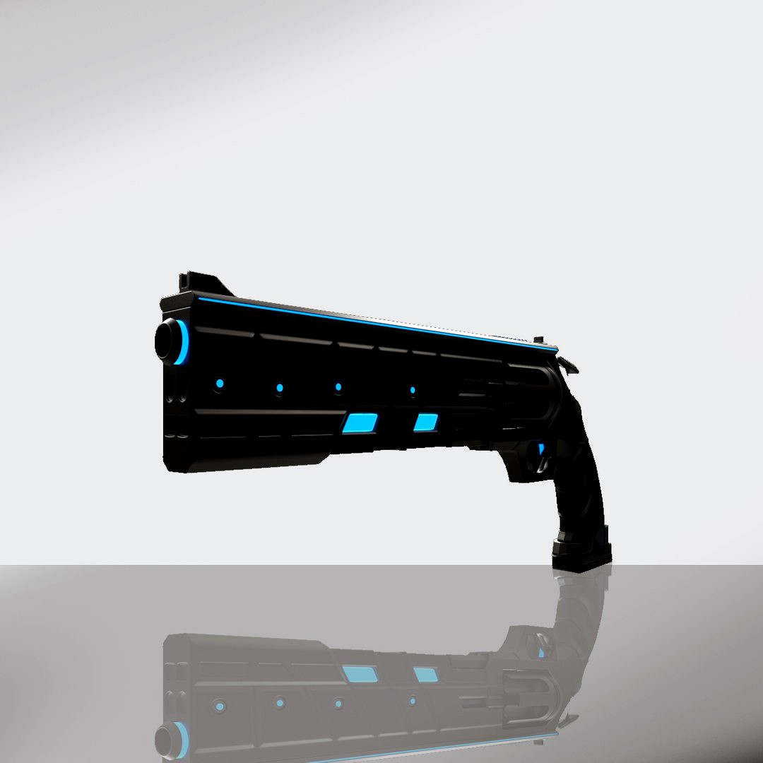 Sci-fi Handgun
