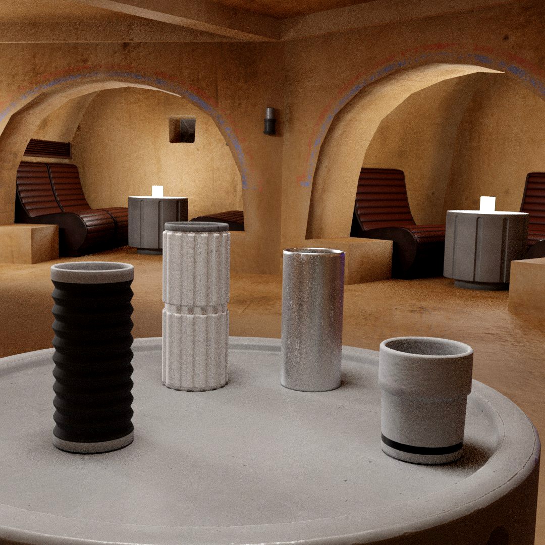 Futuristic Cups