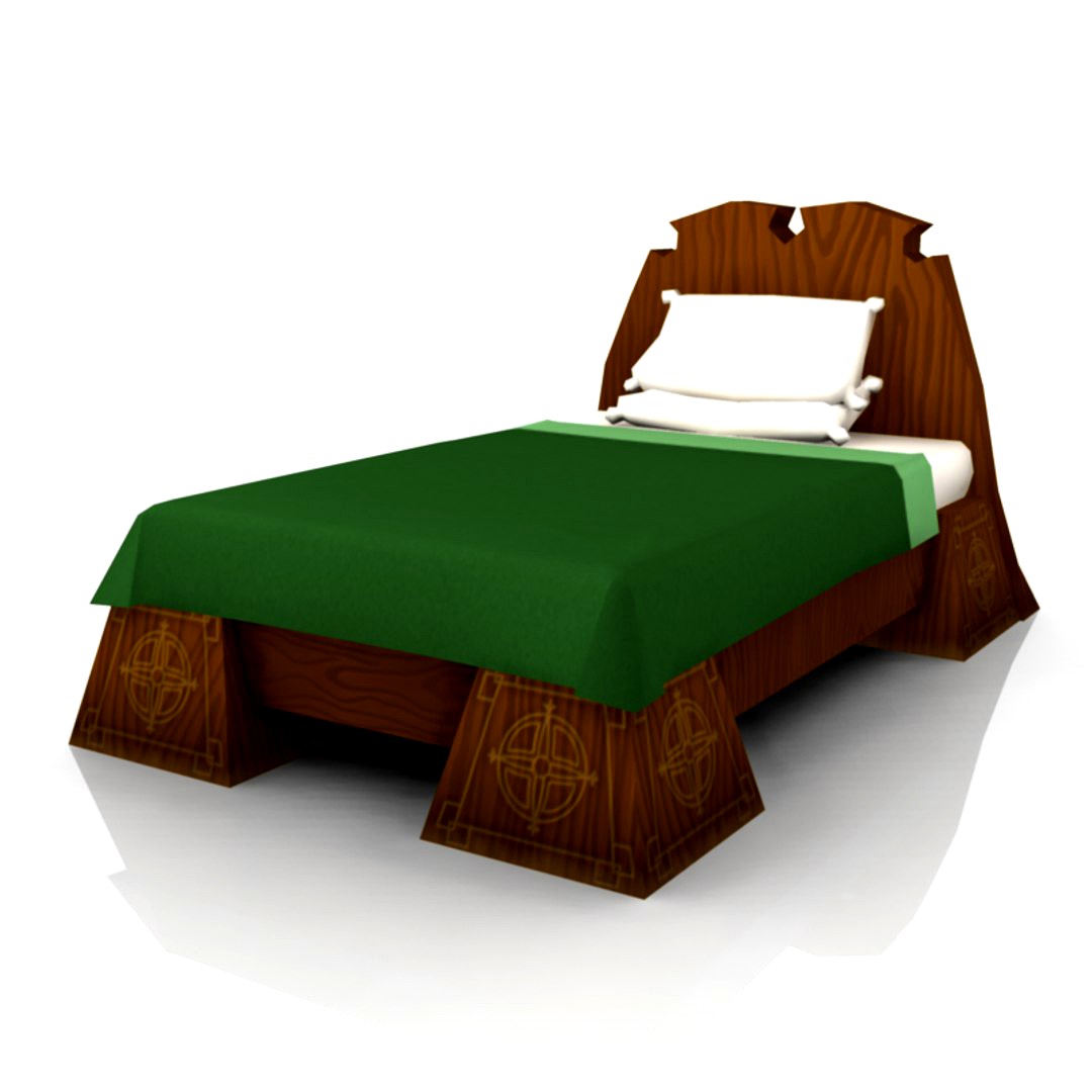 Carved Bed