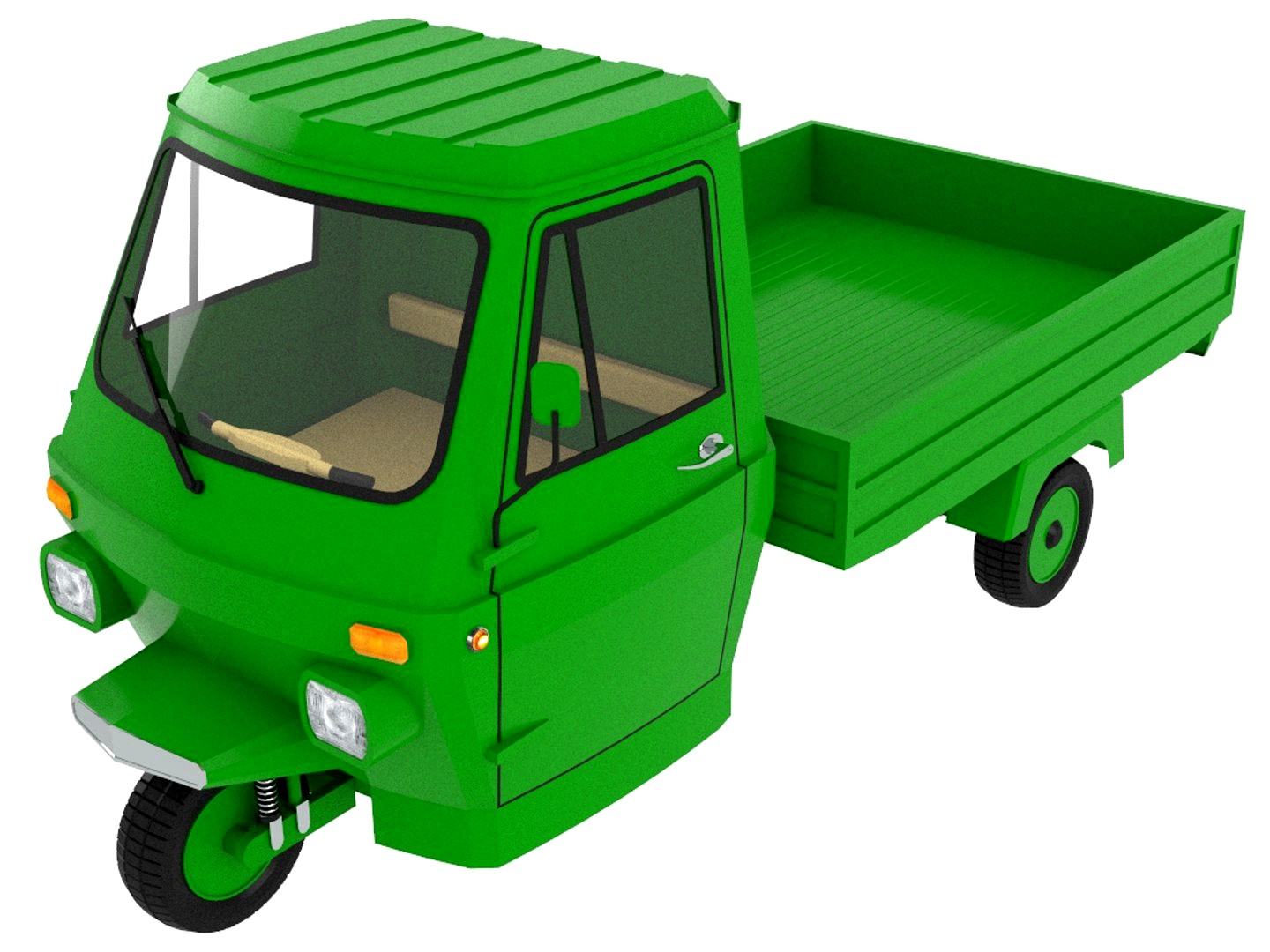Three Wheel Pickup