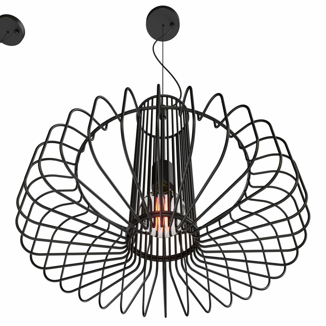 Lattice Loft Sphere Chandelier (2)