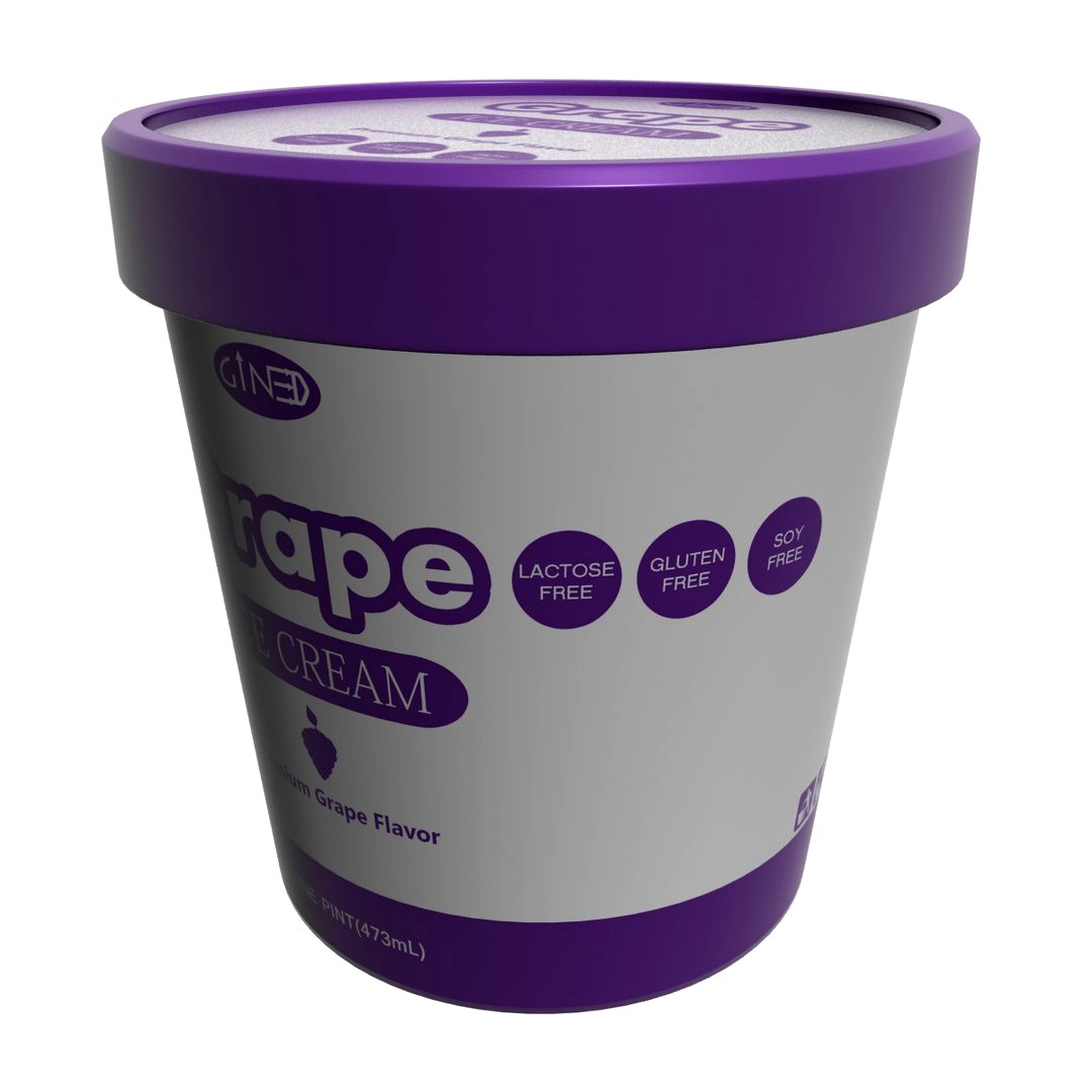 Ice Cream Pot Grape