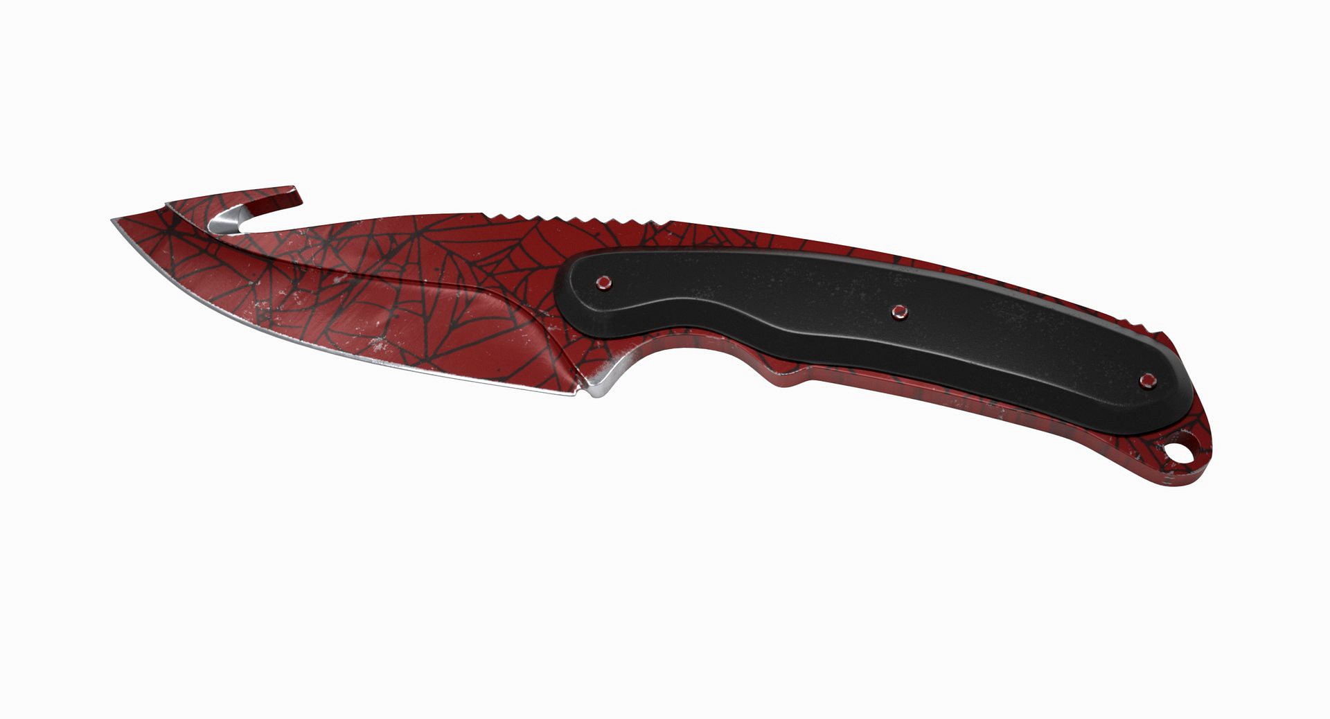 Gut Knife Crimson Web