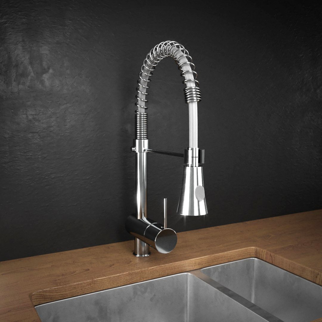 Benissa Pull Out Chef Kitchen Tap
