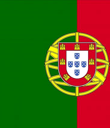 Portugal flag 3D Model