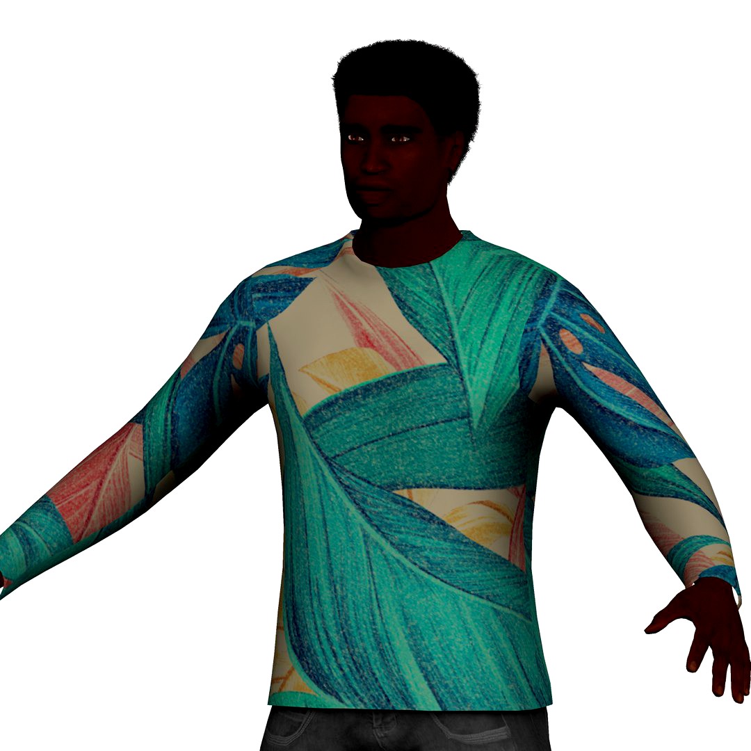 Casual Black Man