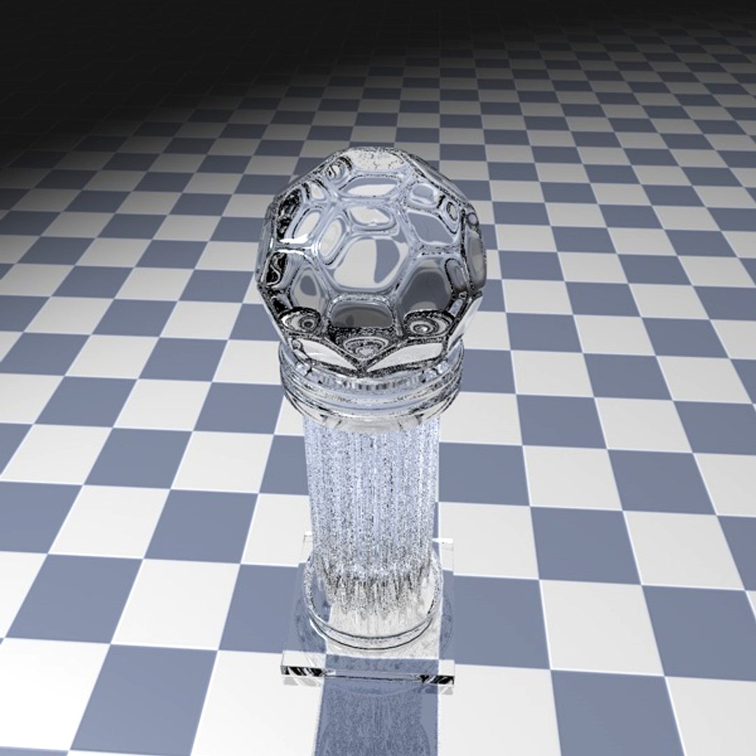 glass football trophy