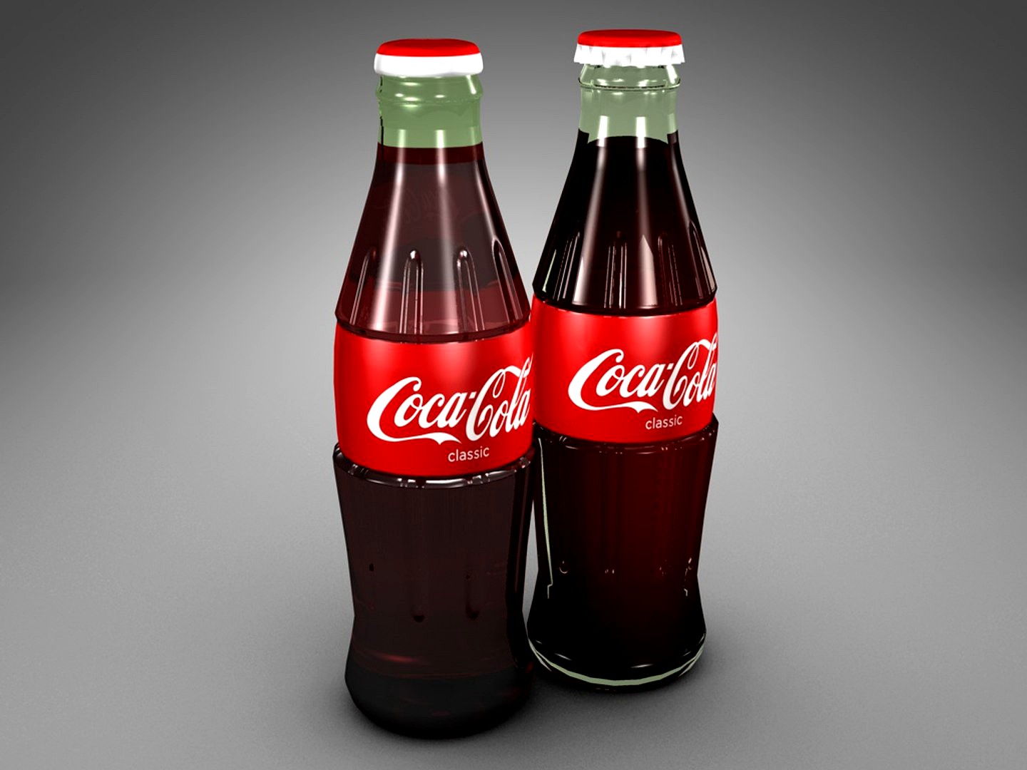 Coke 8 oz. glass bottles