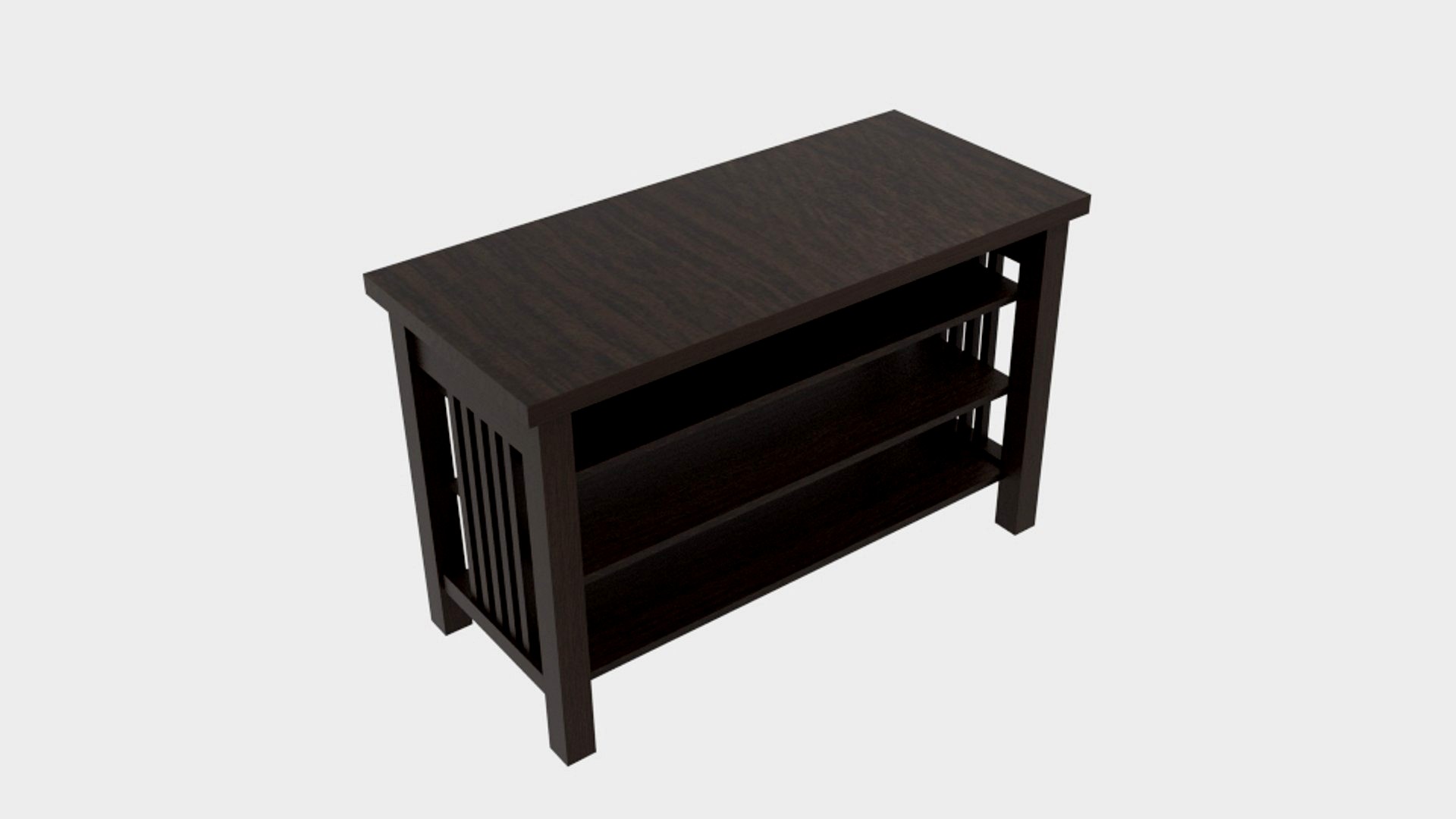 Triple Shelf Table