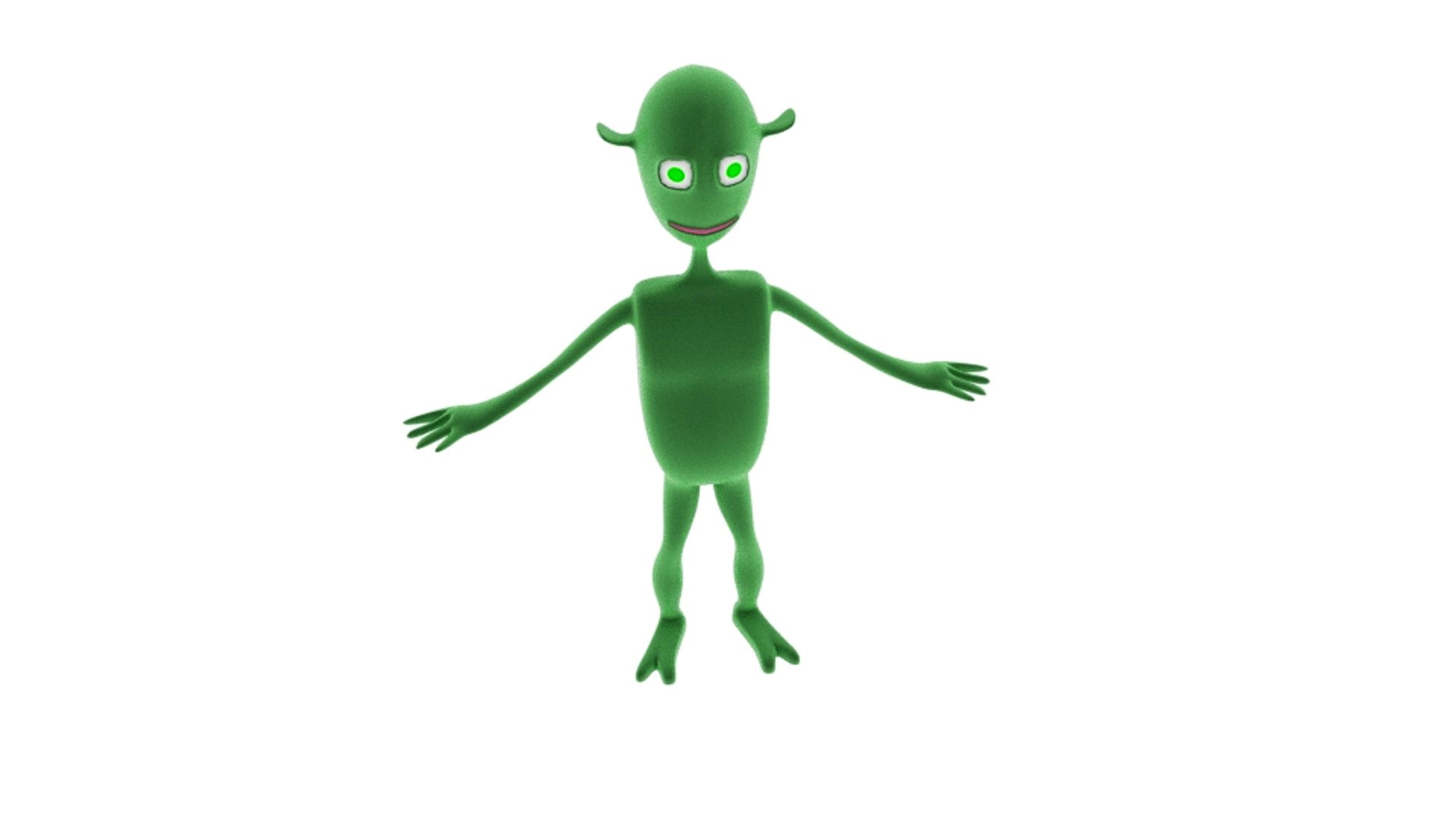 Alien Martian Droid