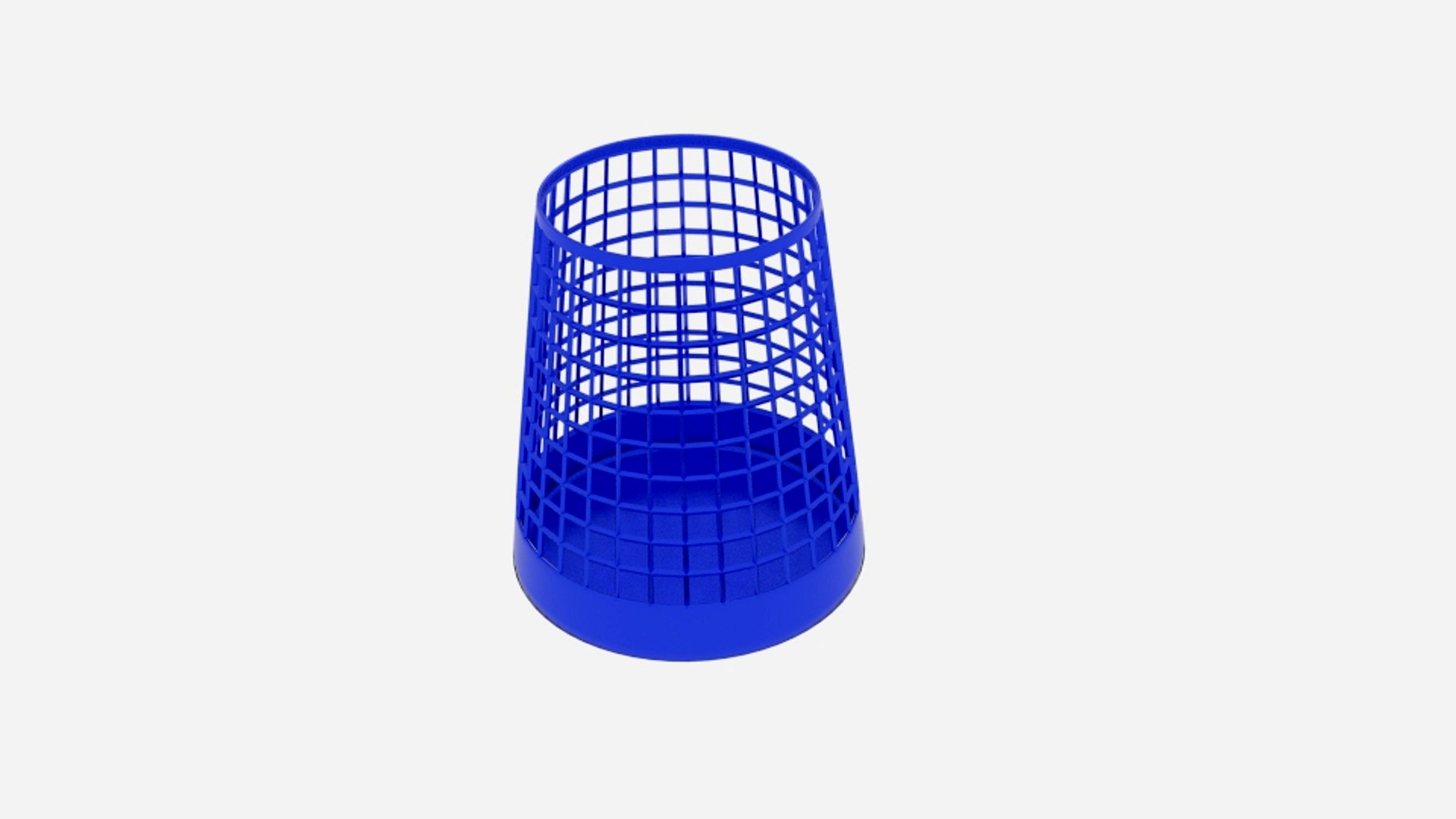 Wireframe Taper Cylinder Bin