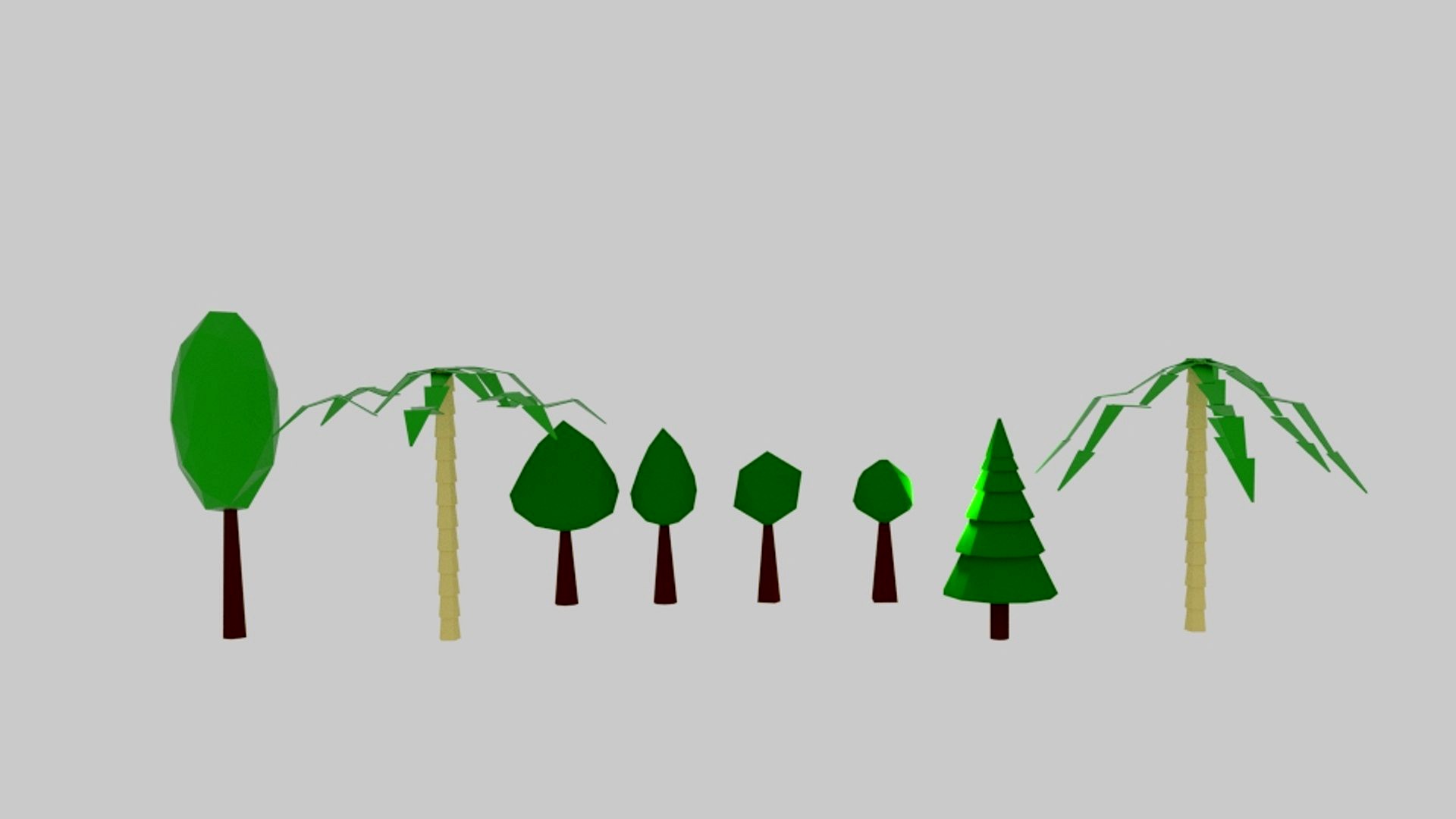 Tree Low Poly Pack